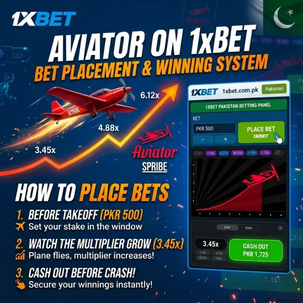 Bet Placement, Multiplier Growth and Cash Out System